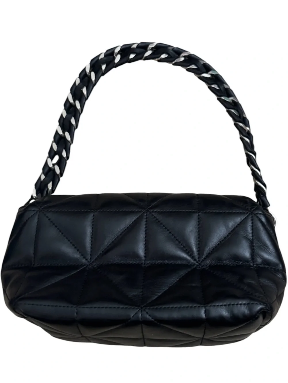 Sonia Rykiel Quilted Leather Chain Shoulder Bag